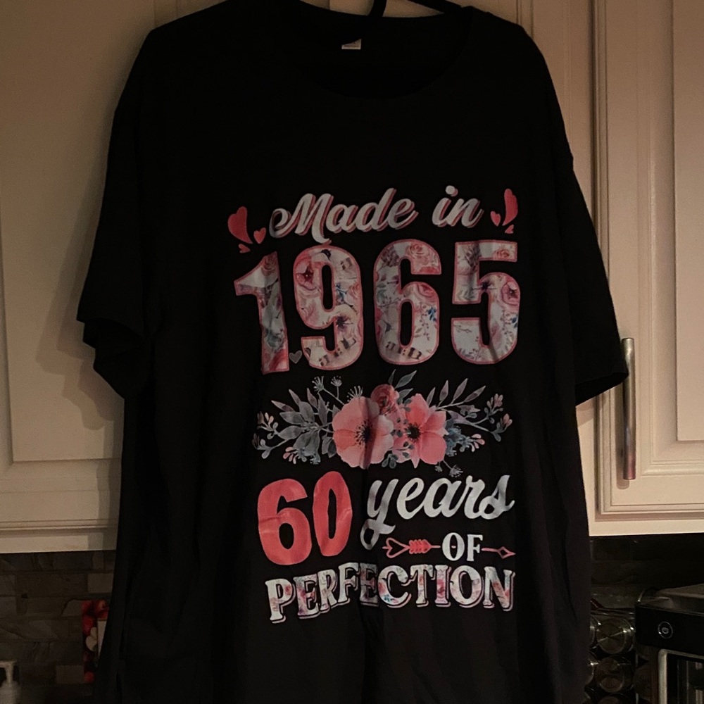 Black Graphic Tee - 60 Years of Perfection